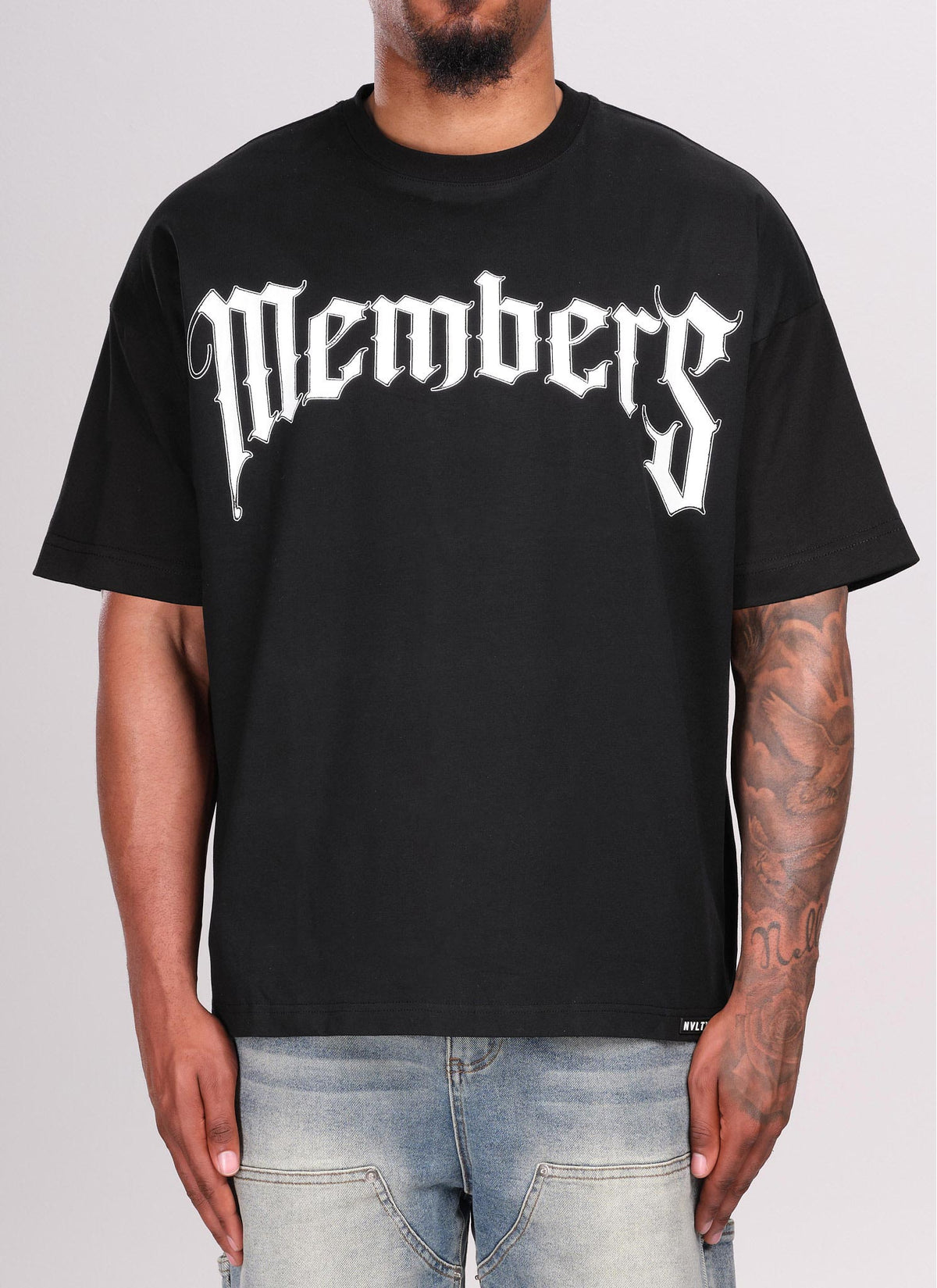 Members Arc T-Shirt - Black