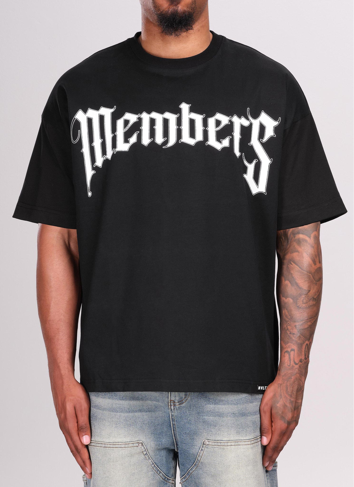 Members Arc T-Shirt - Black