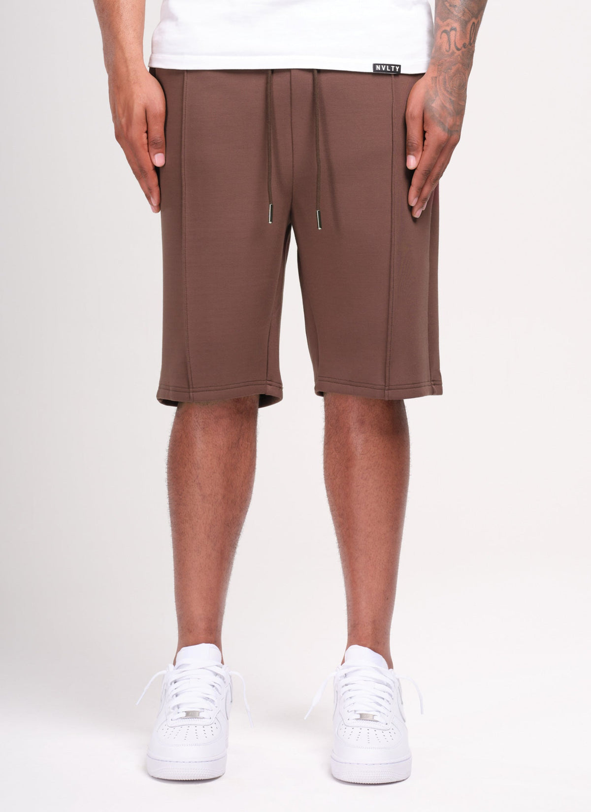 Short structuré Scuba - Marron