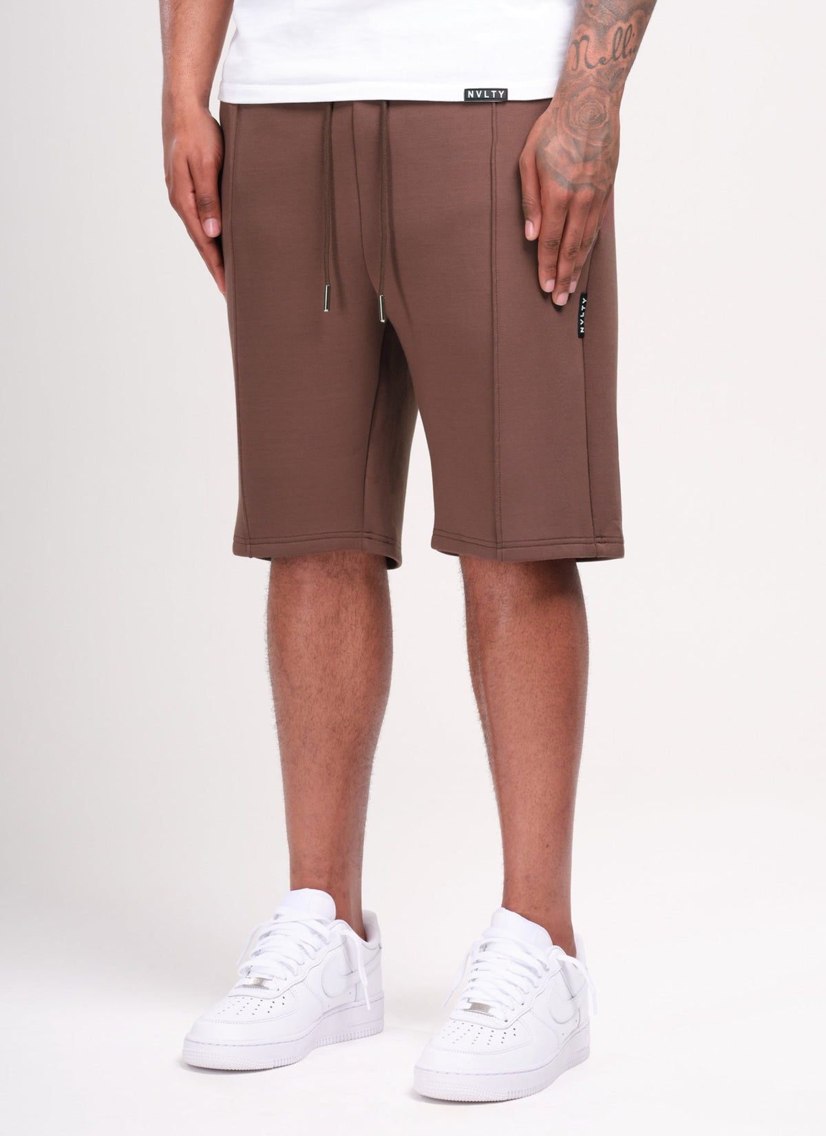 Short structuré Scuba - Marron