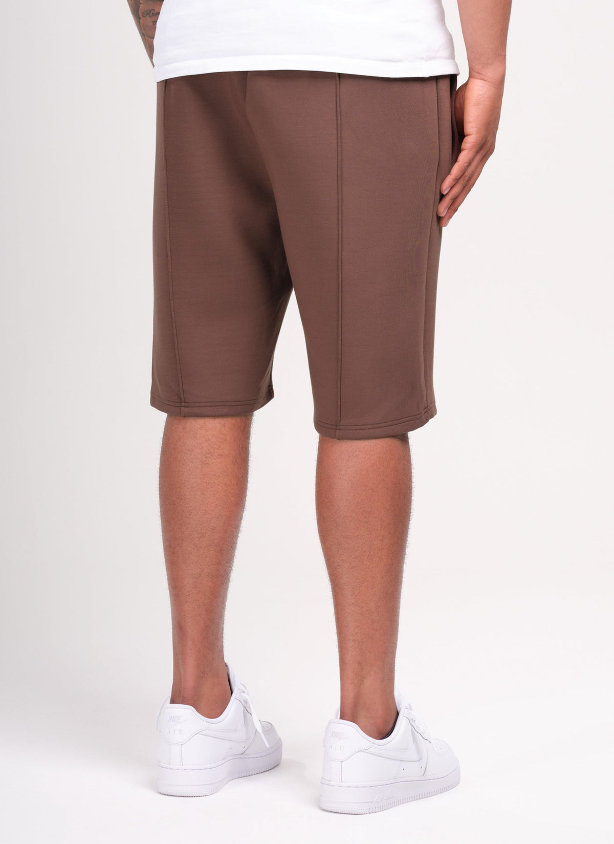 Short structuré Scuba - Marron