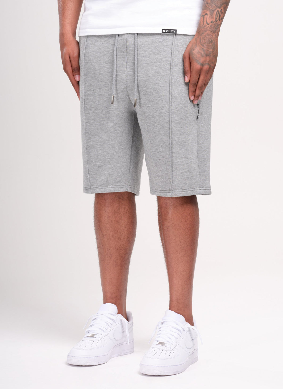 Scuba Structured Shorts - Grey