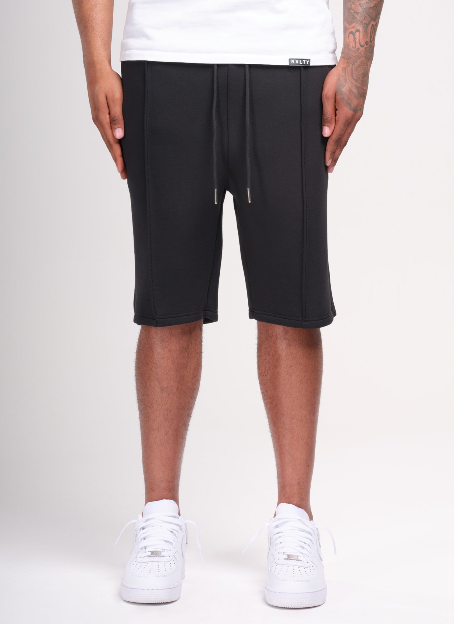 Scuba Structured Shorts - Black