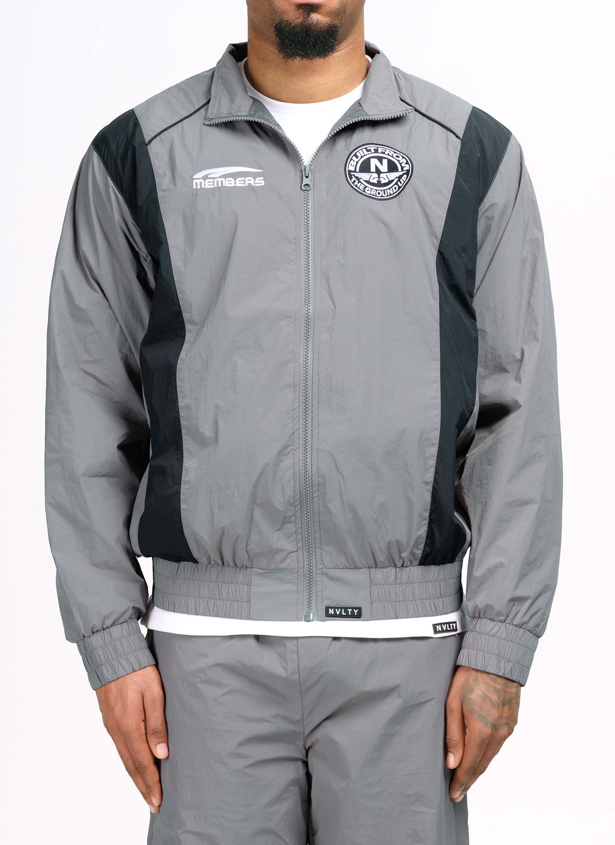 Members Track Jacket - Grey