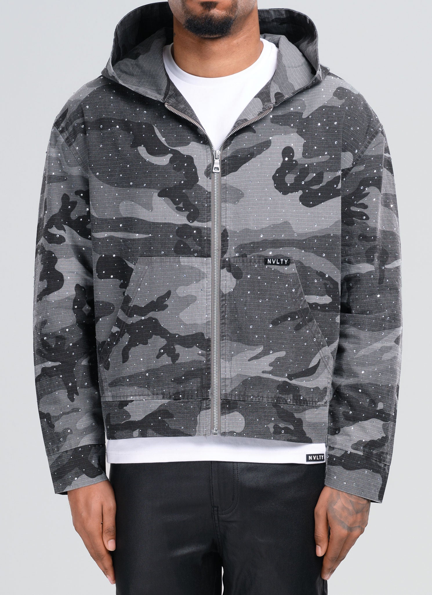 Vintage Flooded VVS Jacket - Black Camo
