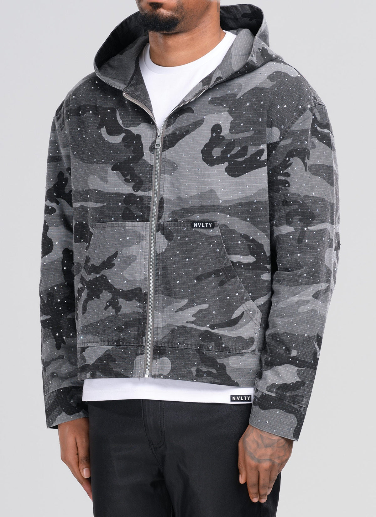 Vintage Flooded VVS Jacket - Black Camo
