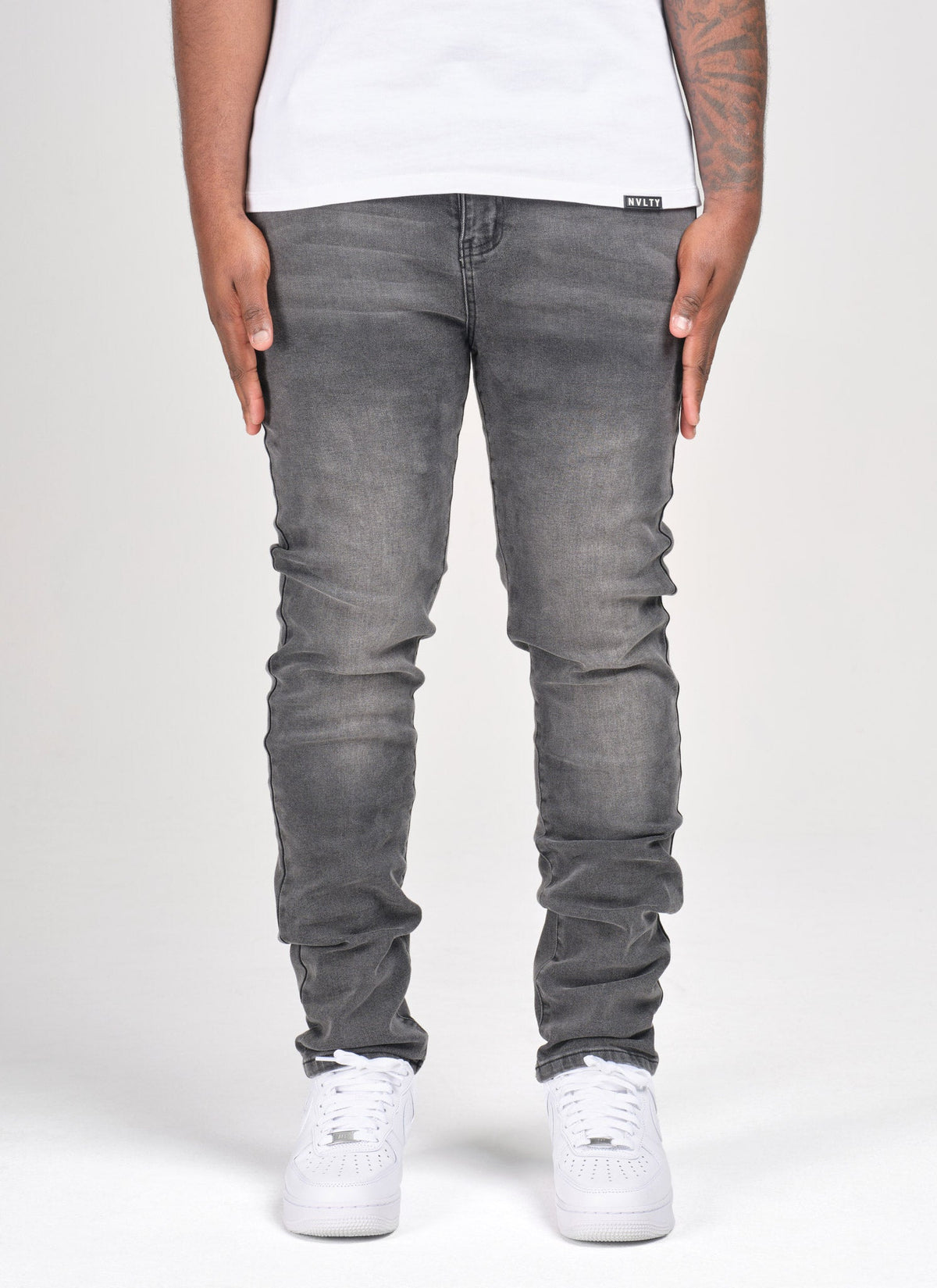 Slim Fit Jeans - Grey