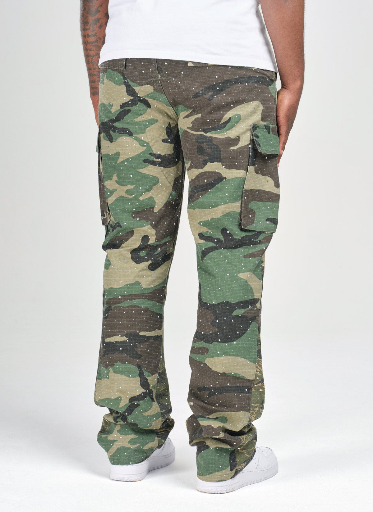 Vintage Flare VVS Cargos - Camo