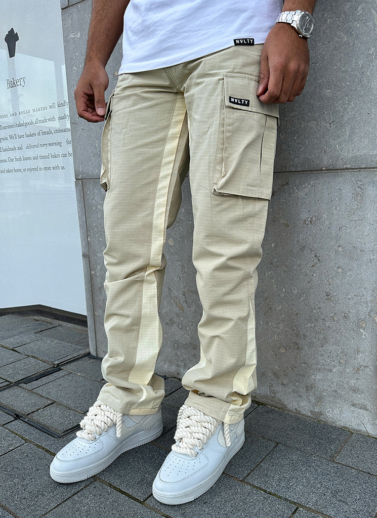 Pantalon cargo évasé vintage - Pierre