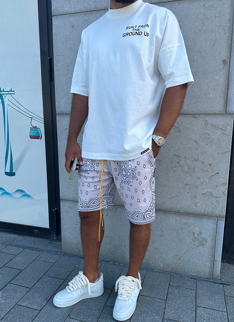 Short en maille cachemire - Pierre