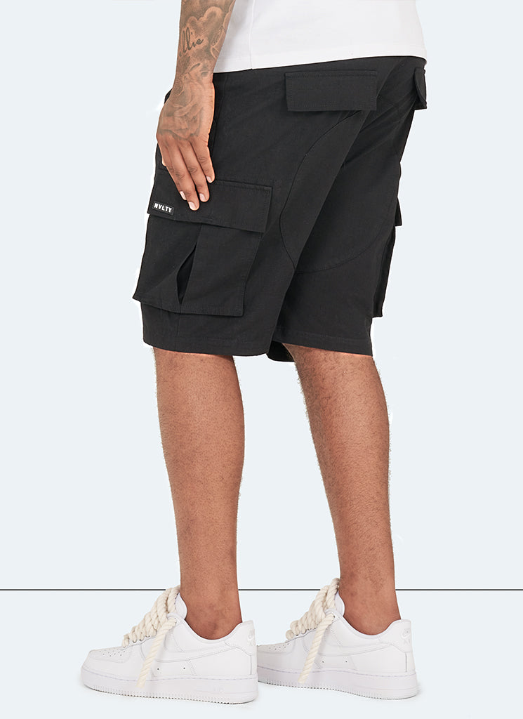 Short cargo vintage - Noir