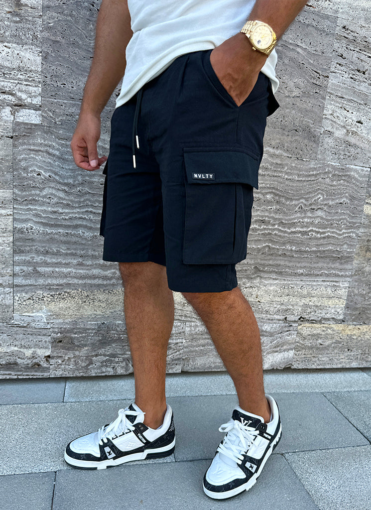 Short cargo vintage - Noir