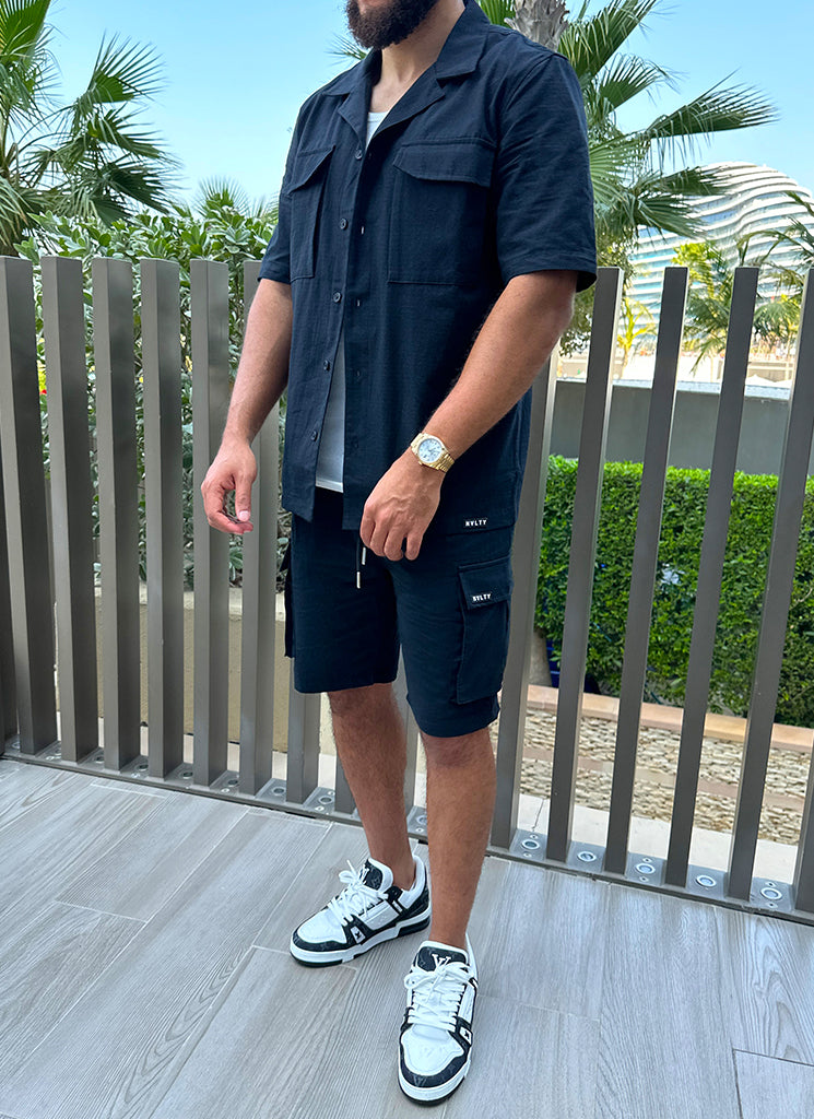 Short cargo vintage - Noir