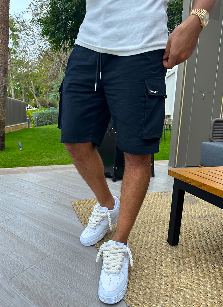 Short cargo vintage - Noir