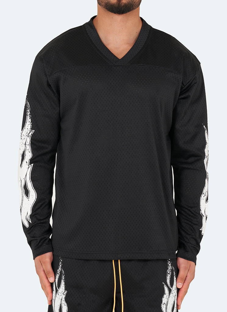 Maillot Flame Vintage - Noir