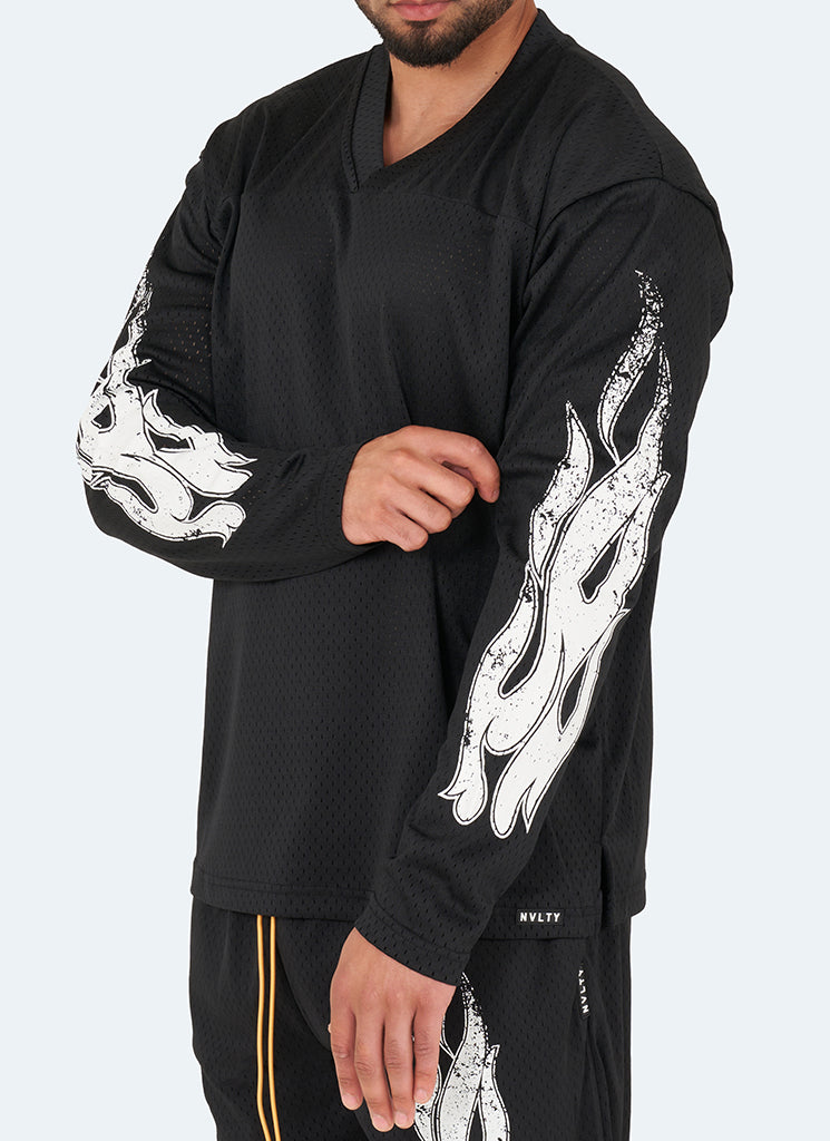 Maillot Flame Vintage - Noir