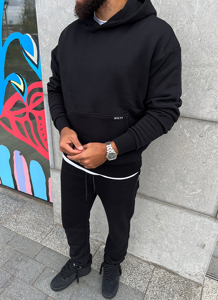 Pantalon de jogging essentiel épais - Noir