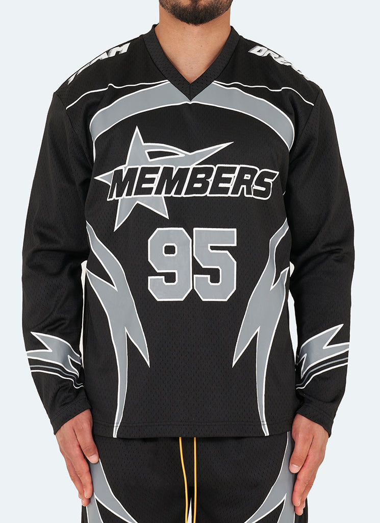 Maillot de sport automobile - Noir