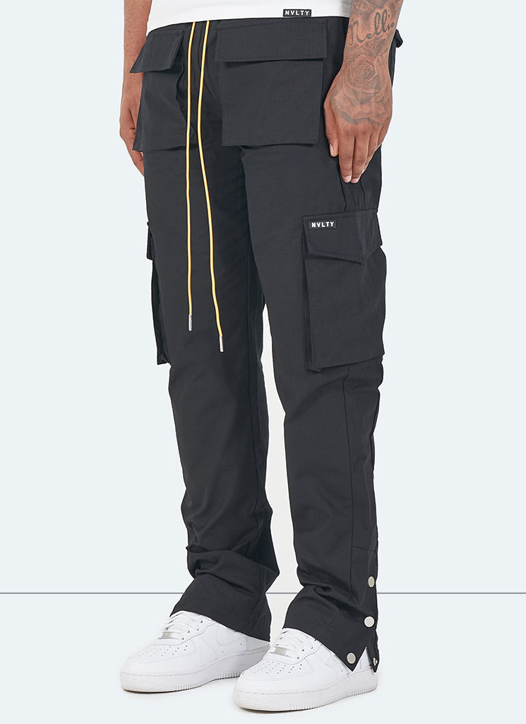 Pantalon cargo Snapper vintage - Noir
