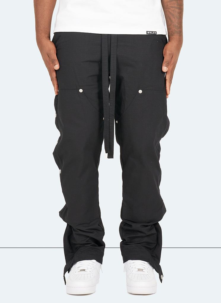 Pantalon cargo vintage Snapper Carpenter - Noir