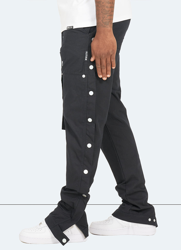 Pantalon cargo vintage Snapper Carpenter - Noir