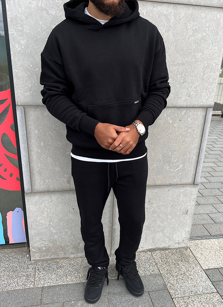 Pantalon de jogging essentiel épais - Noir
