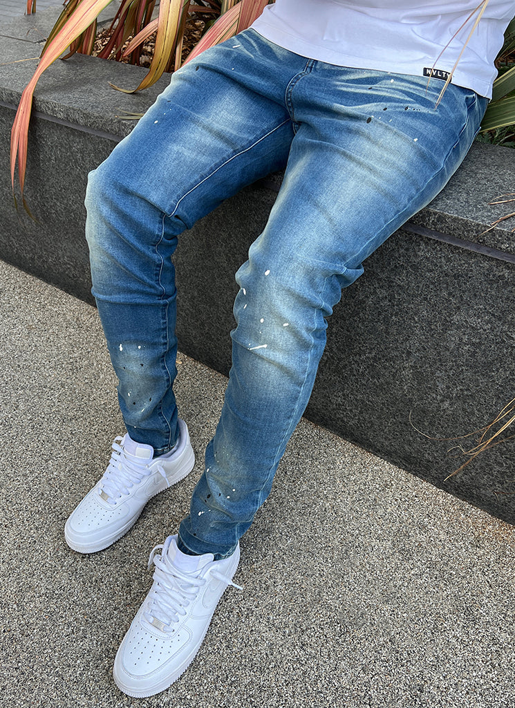 Jeans Smoke - Bleu