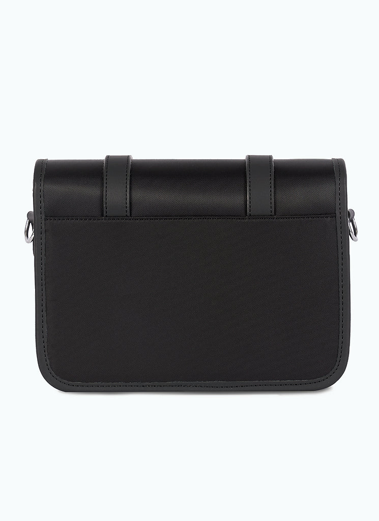 Umhängetasche mit Logo - Schwarz