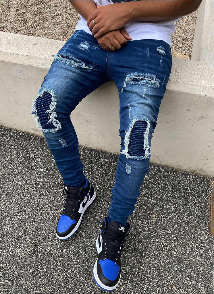 Jean Motto - Bleu foncé