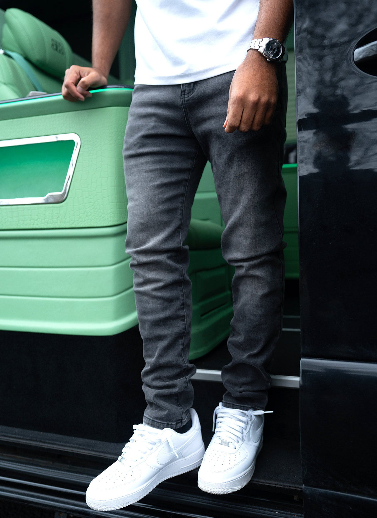 Slim Fit Jeans - Grey