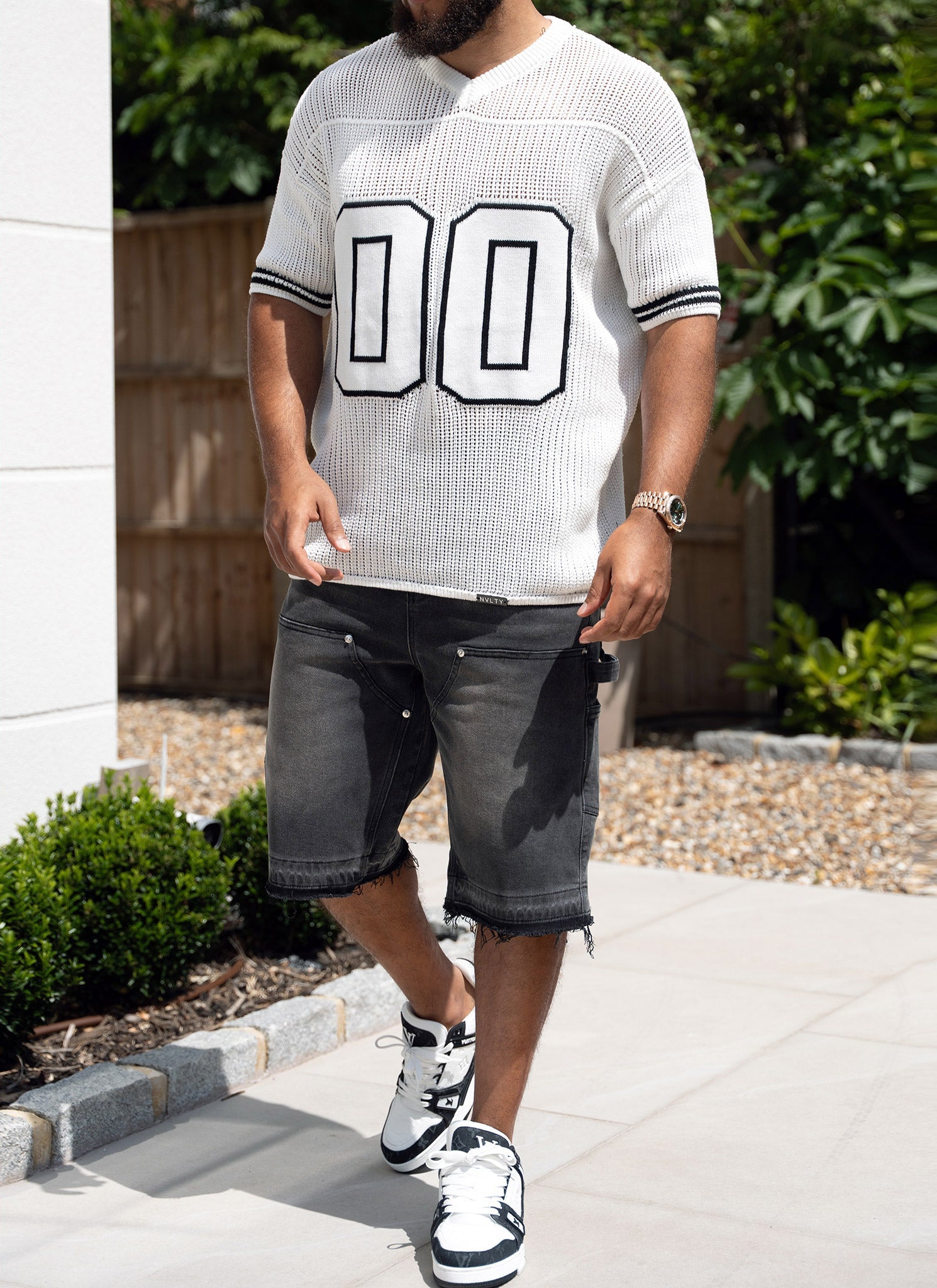 Knitted Members Jersey - Ivory