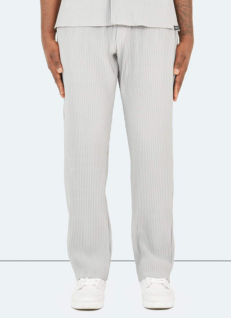 Bundfaltenhose - Grau