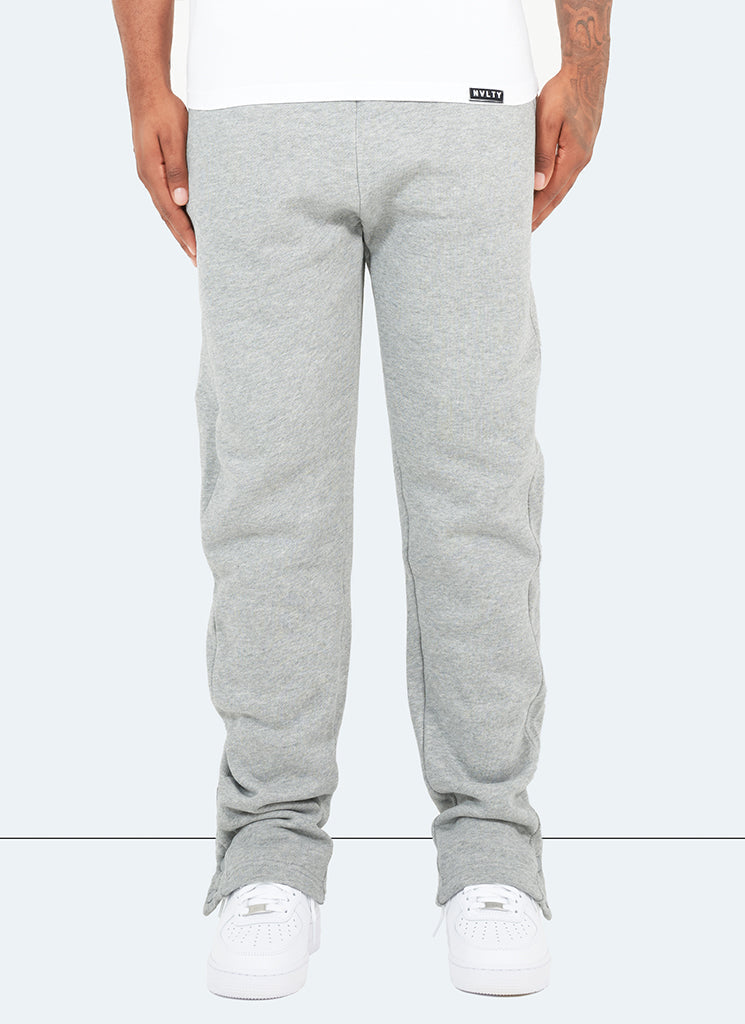 Vintage Flare Snapper Jogginghose - Grau