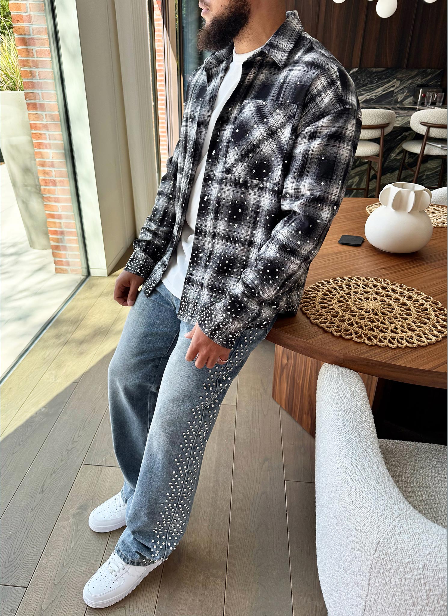 Vintage VVS Flannel - Black