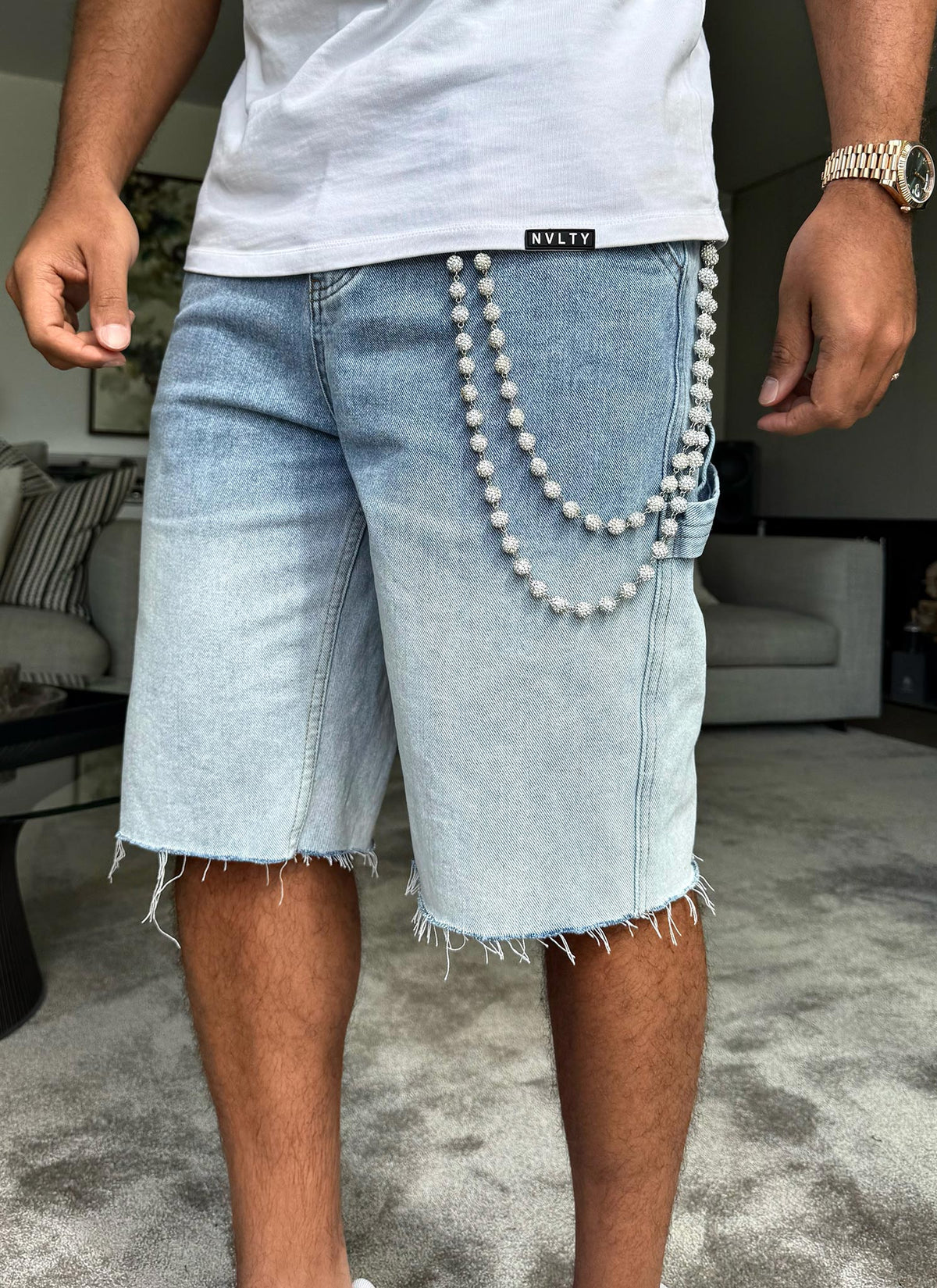 Chaîne de pantalon double VVS