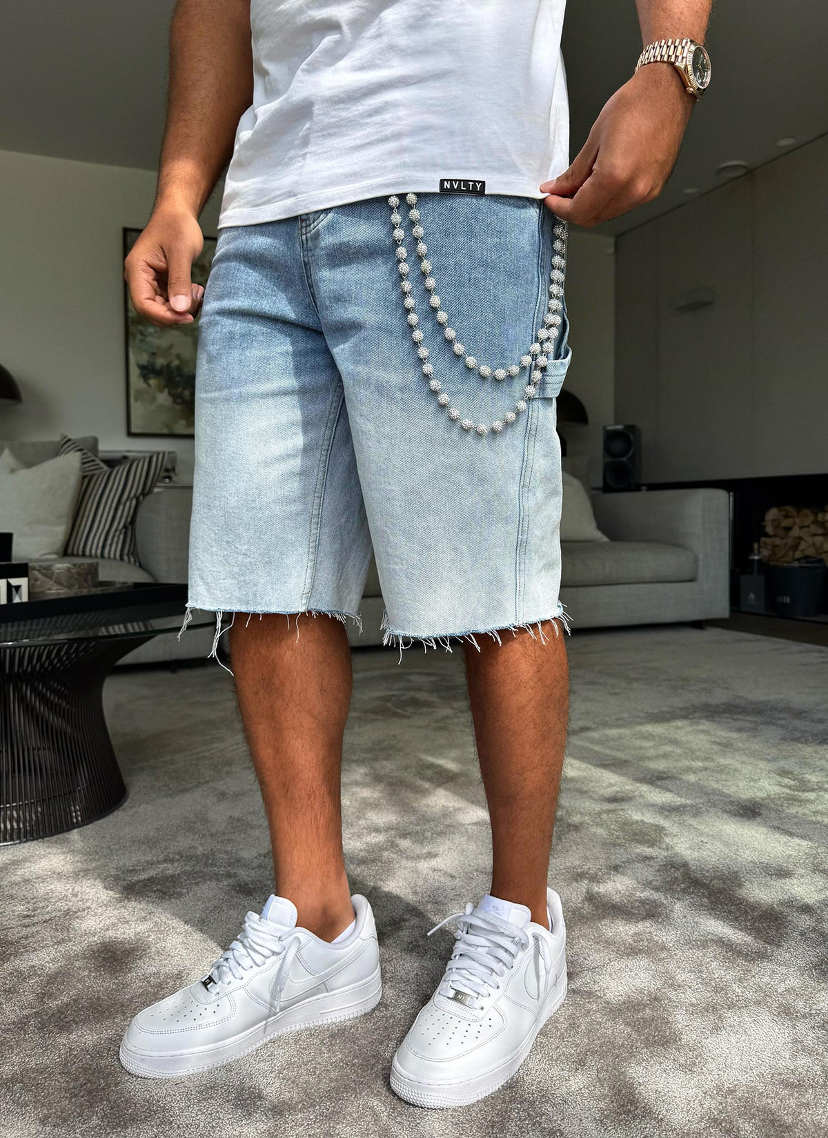 Chaîne de pantalon double VVS
