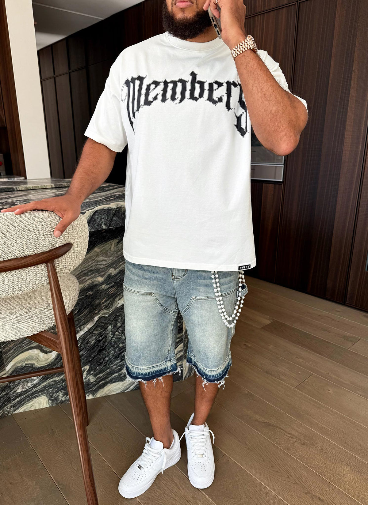 Members Arc T-Shirt - White