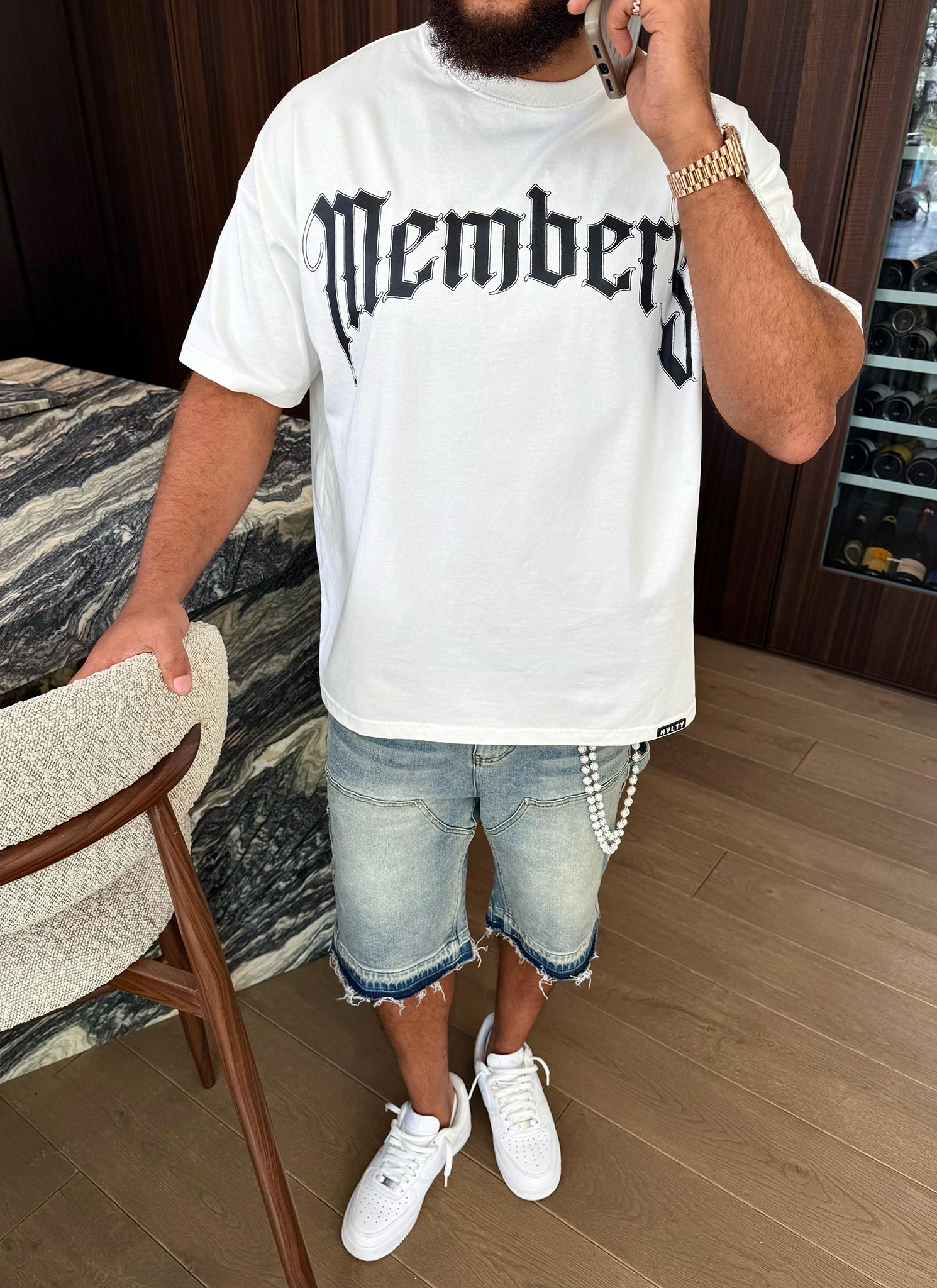 Members Arc T-Shirt - White