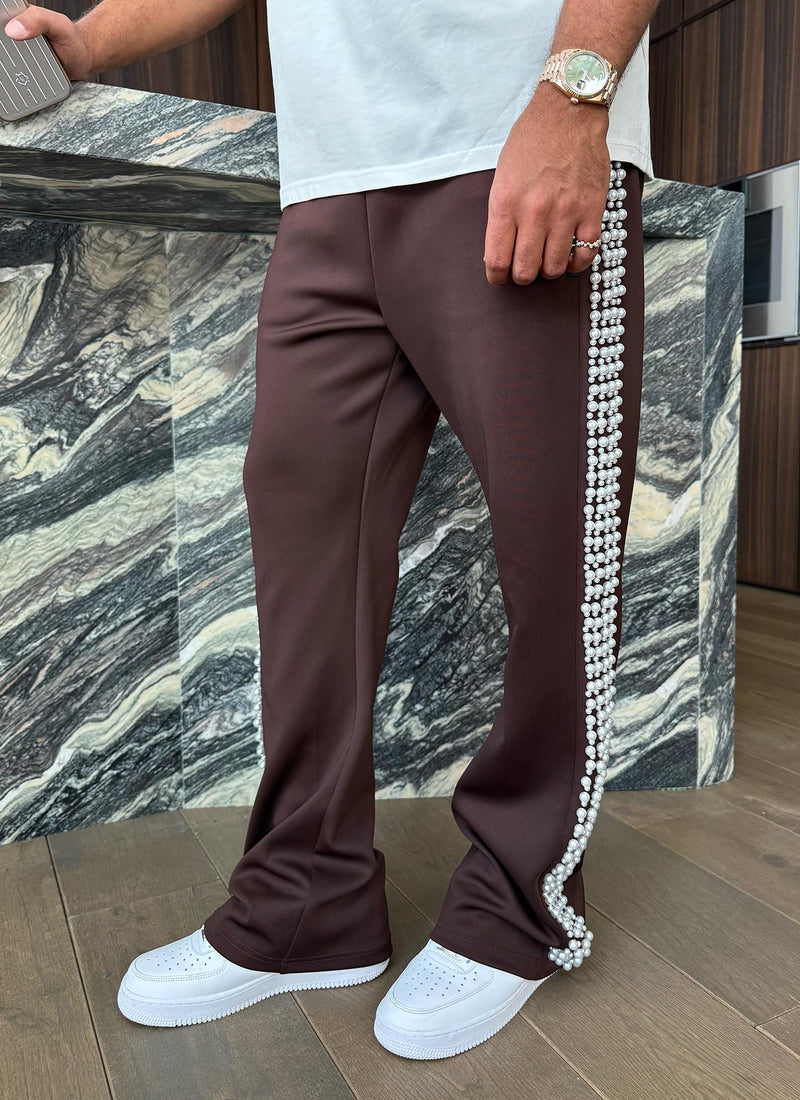 Pantalon de jogging Pearl - Marron