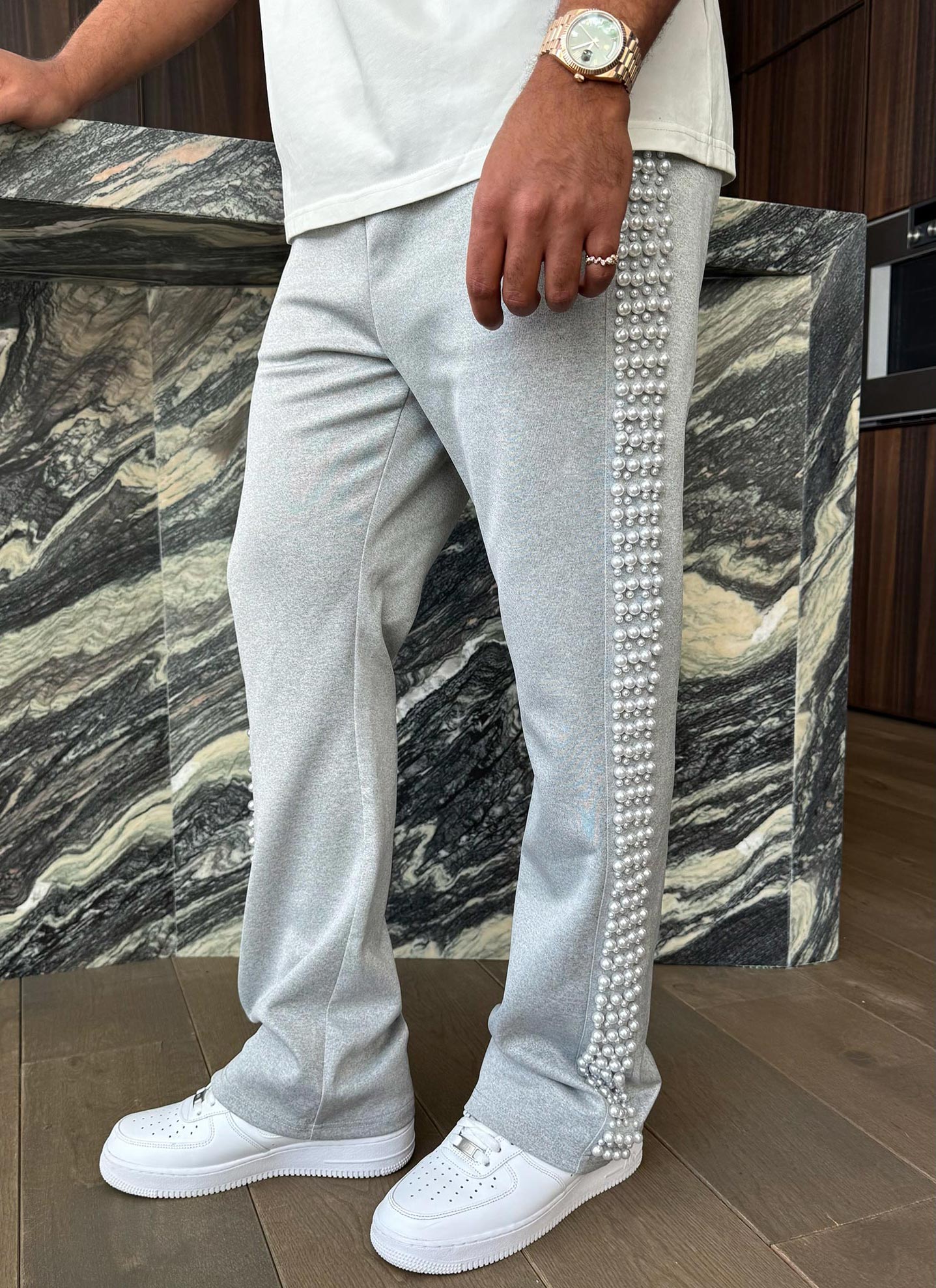 Pearl Joggers - Grey