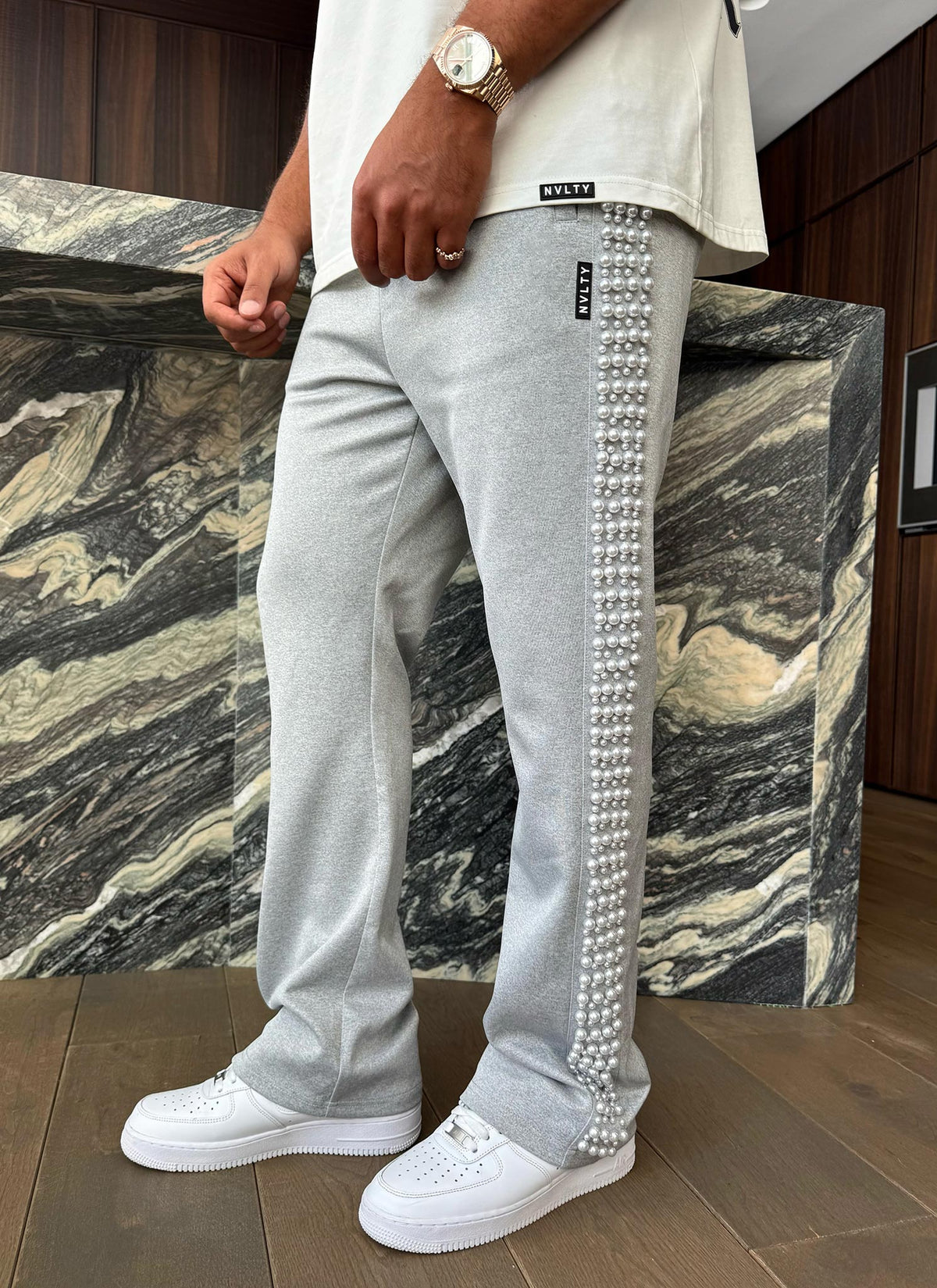 Pantalon de jogging Pearl - Gris