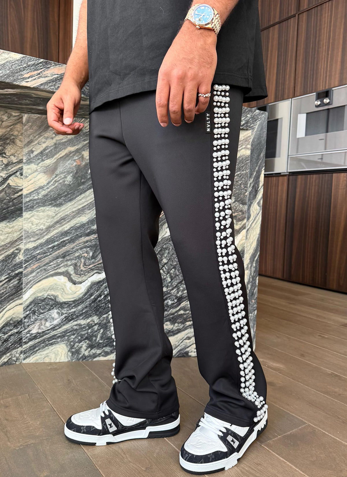 Pantalon de jogging Pearl - Noir