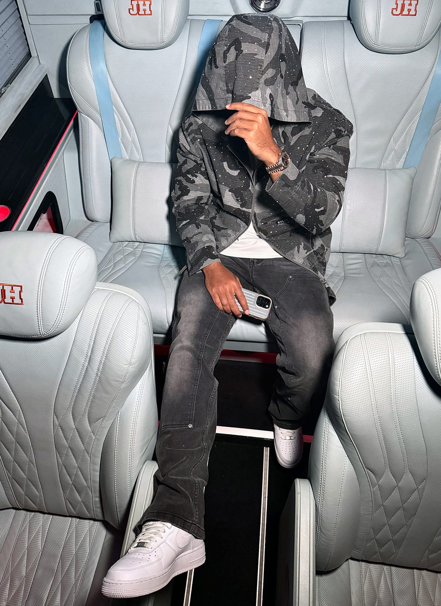 Vintage Flooded VVS Jacket - Black Camo