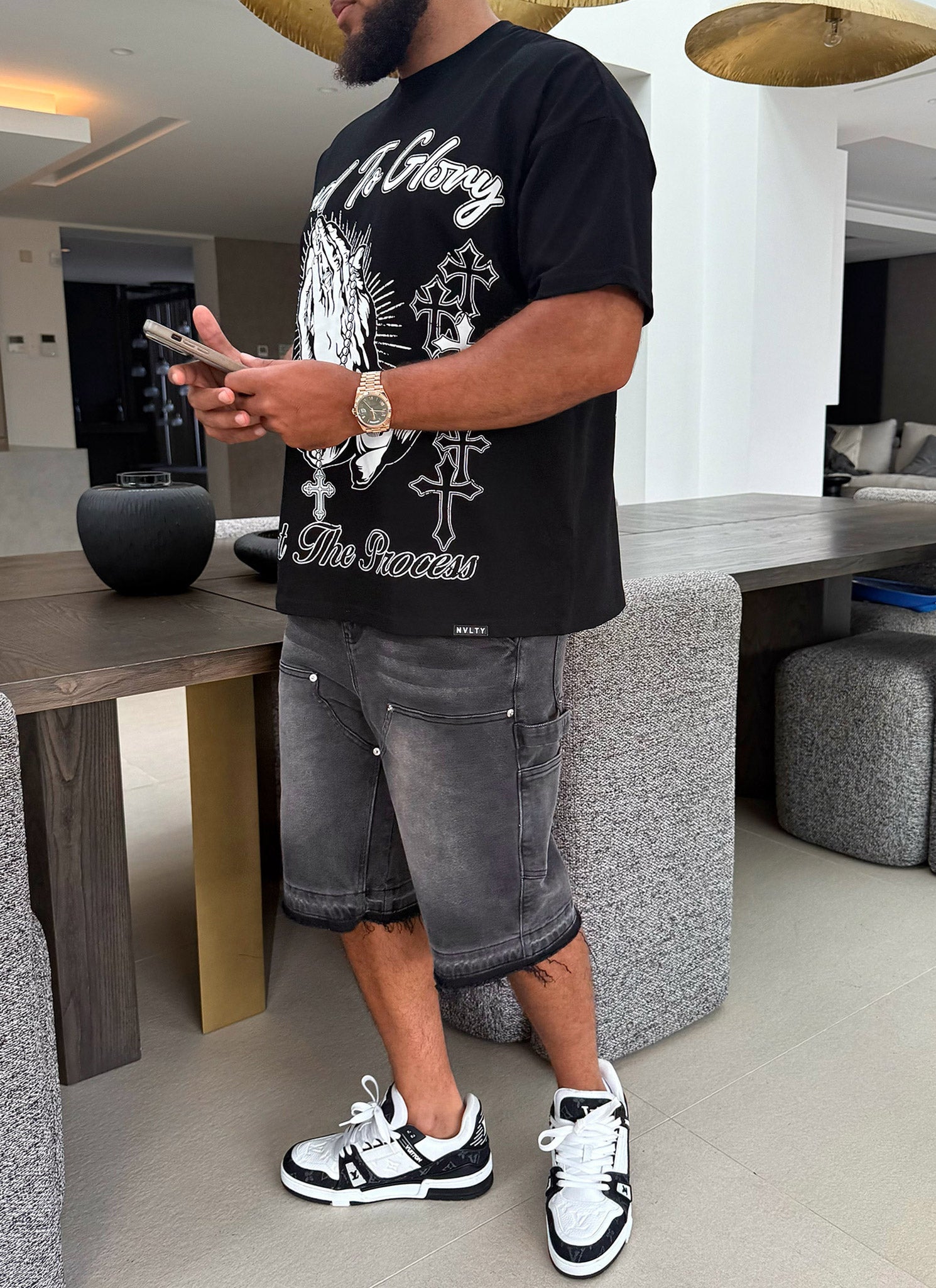 Road To Glory T-Shirt - Schwarz