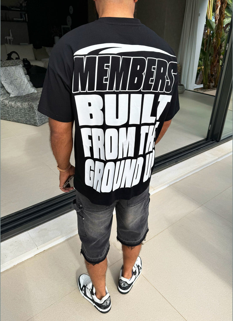 T-shirt Eagle des membres - Noir