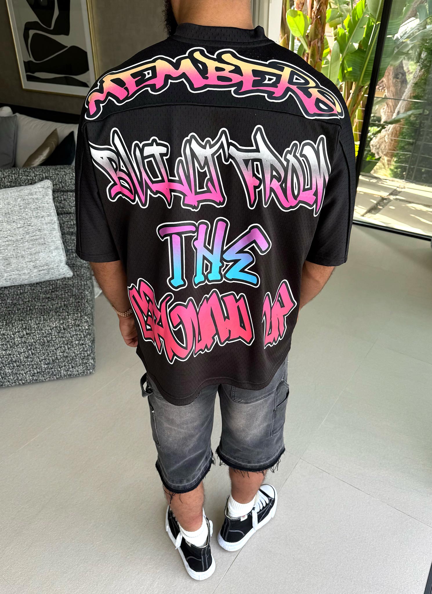 Graffiti Members Jersey - Black