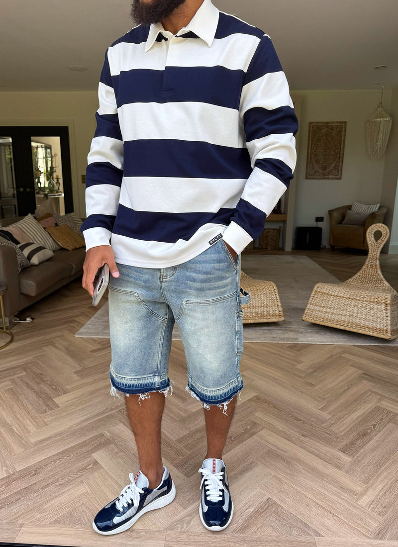 Maillot de rugby - Bleu marine