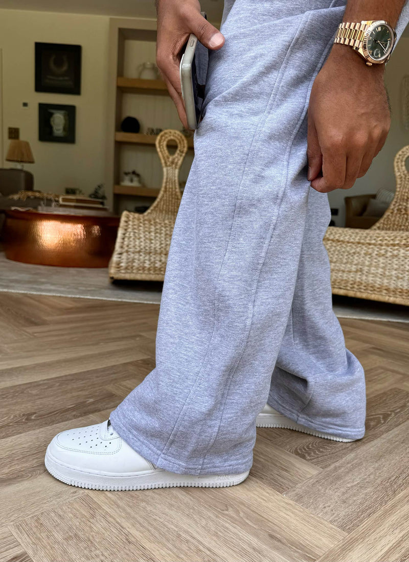 Pantalon de jogging coupe décontractée - Gris