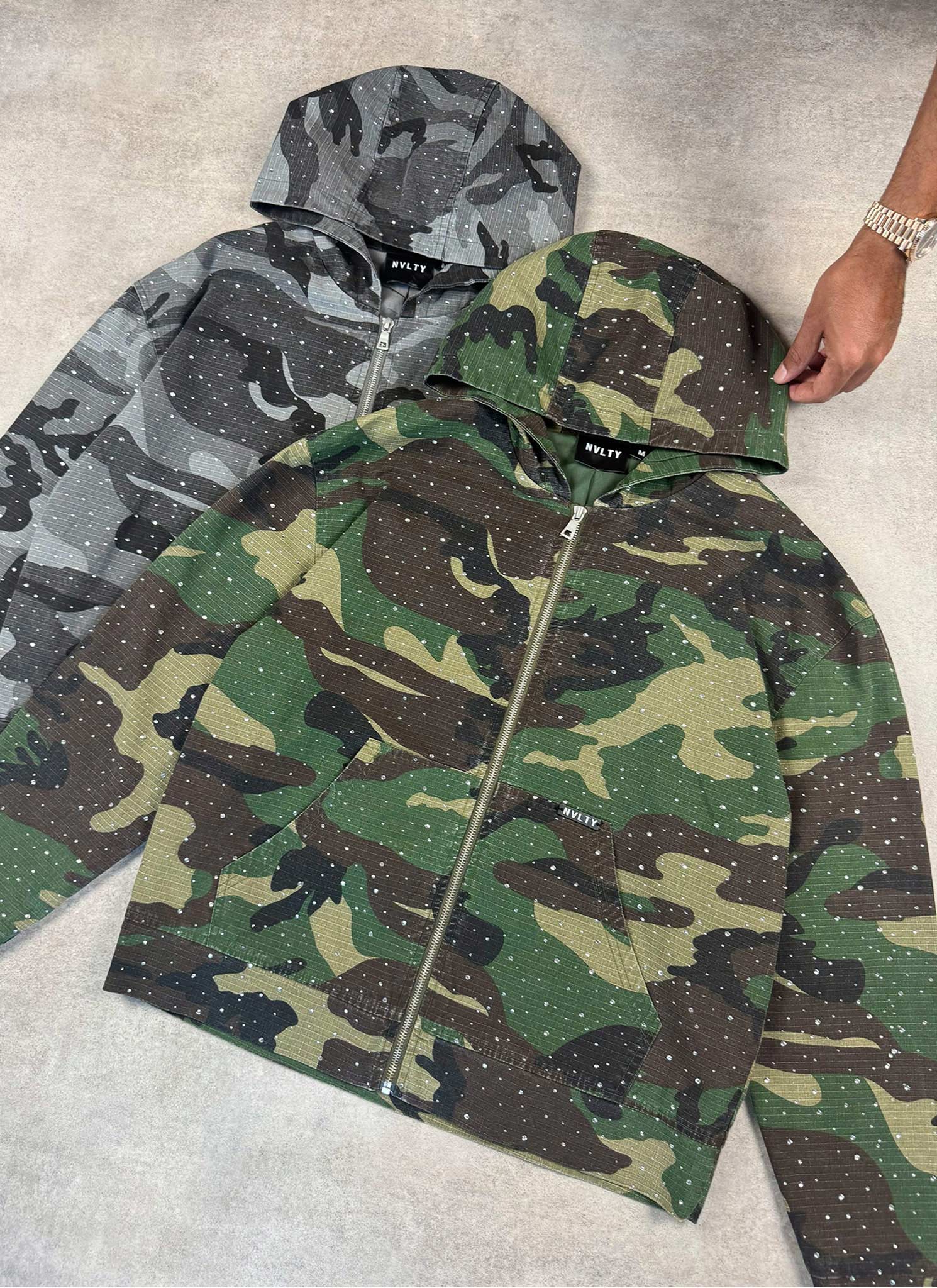 Vintage Flooded VVS Jacket - Camo