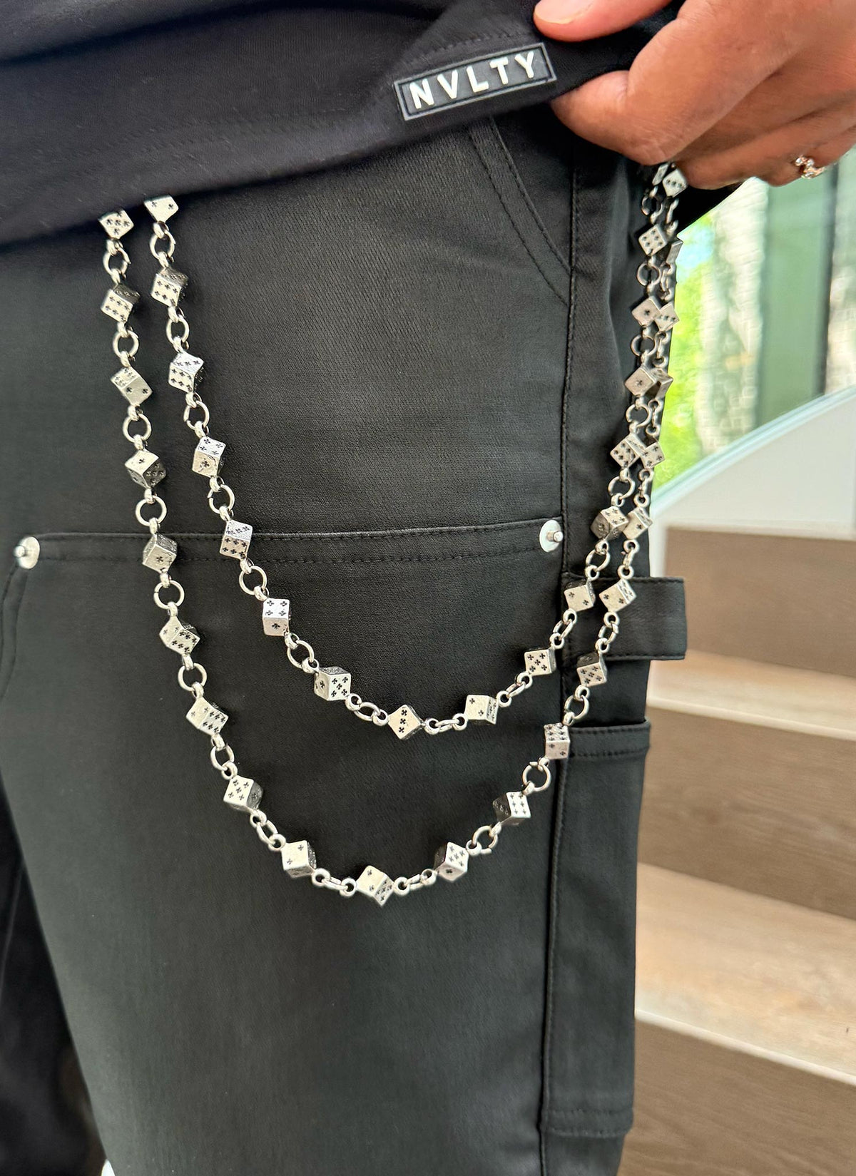 Dice Double Trouser Chain